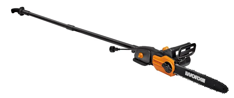 Worx Wg309 8-Amp 10-Inch 2-In-1 Electric Pole Saw & Chainsaw — Auto-Tension System 1