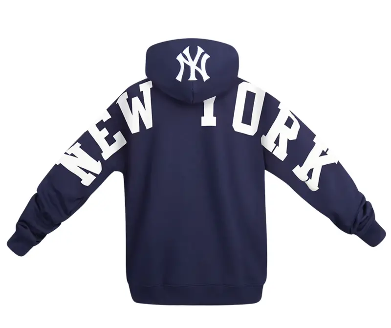 Yankees Wingspan Fleece Hoodie – Navy 1