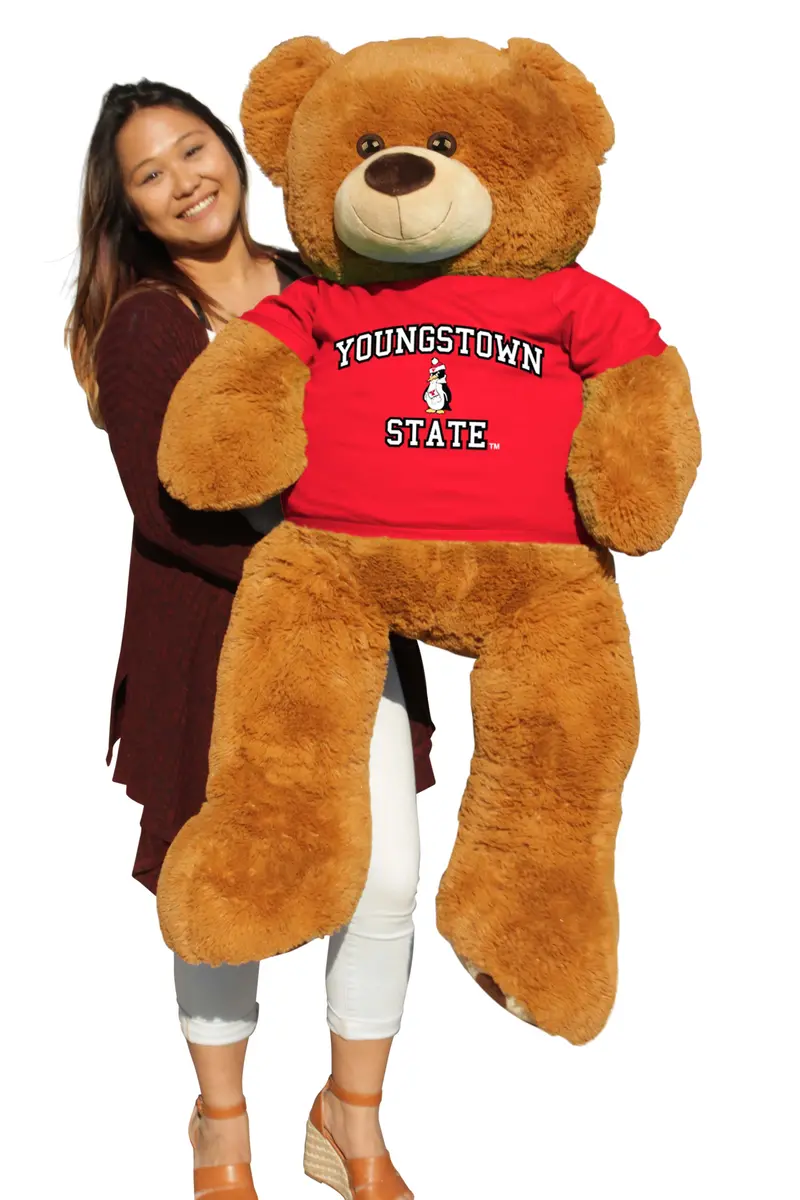 Youngstown State University 6-Foot Huggable Bear Toy 1