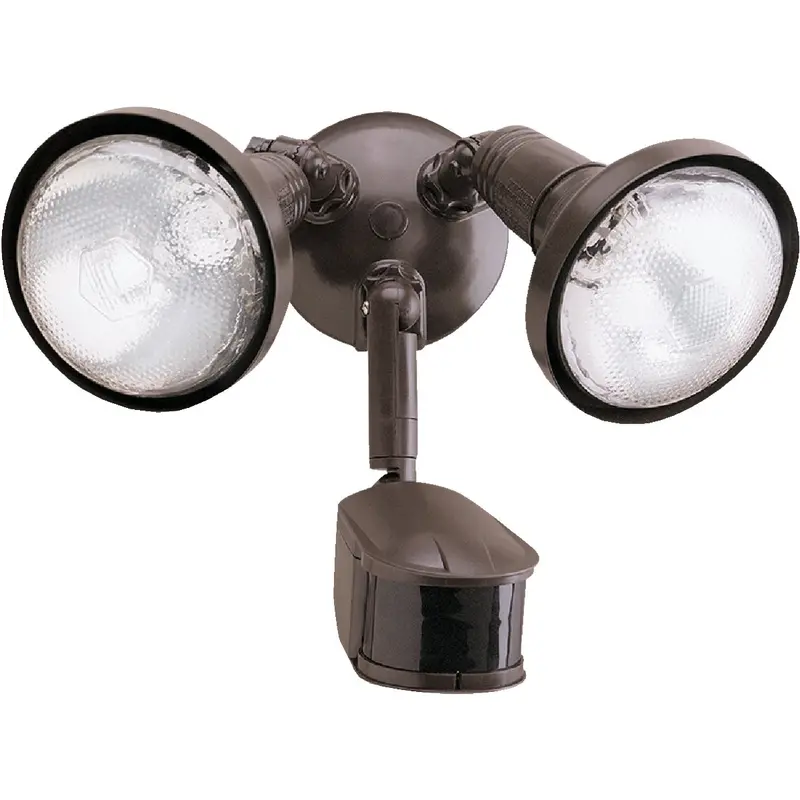All-Pro Bronze Motion-Activated Dusk-To-Dawn Floodlight – Incandescent 1