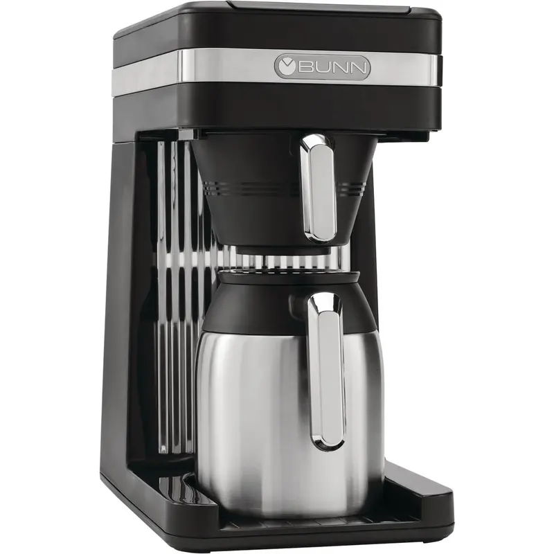 Bunn Speedbrew 10-Cup Coffee Brewer – Black Platinum Finish 1