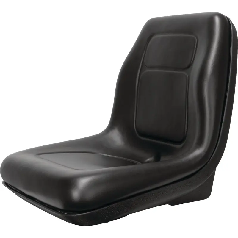 Concentric Black Talon Gator-Style Tractor Seat – Ultra-High Back, Heavy-Duty Black Finish 1
