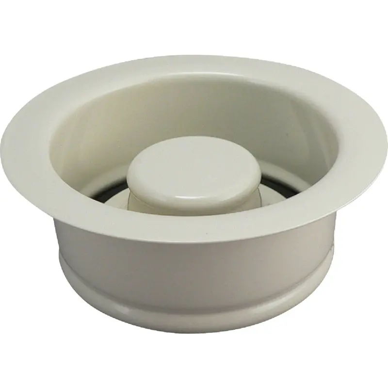 Do It Bisque Brass Garbage Disposal Flange With Integrated Stopper 1