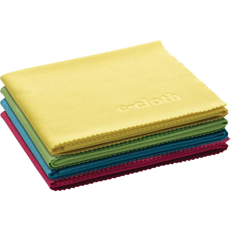E-Cloth Premium Glass & Polishing Cloths – Pack Of 4 Microfiber Towels 1