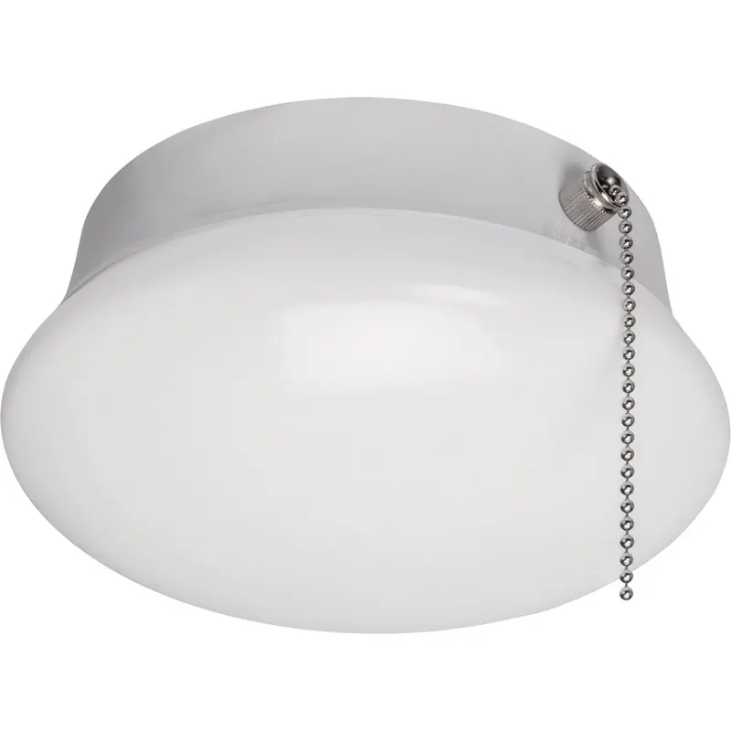 Eti Spin Light Led Flush Mount – 7", Pull-Chain Operated, Solid-State Fixture 1