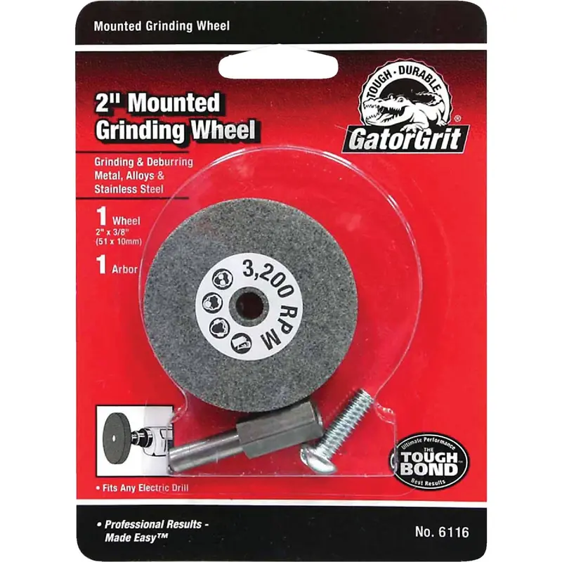 Gator Blade 2-Inch By 3/8-Inch Grinding Stone For Angle Grinders 1
