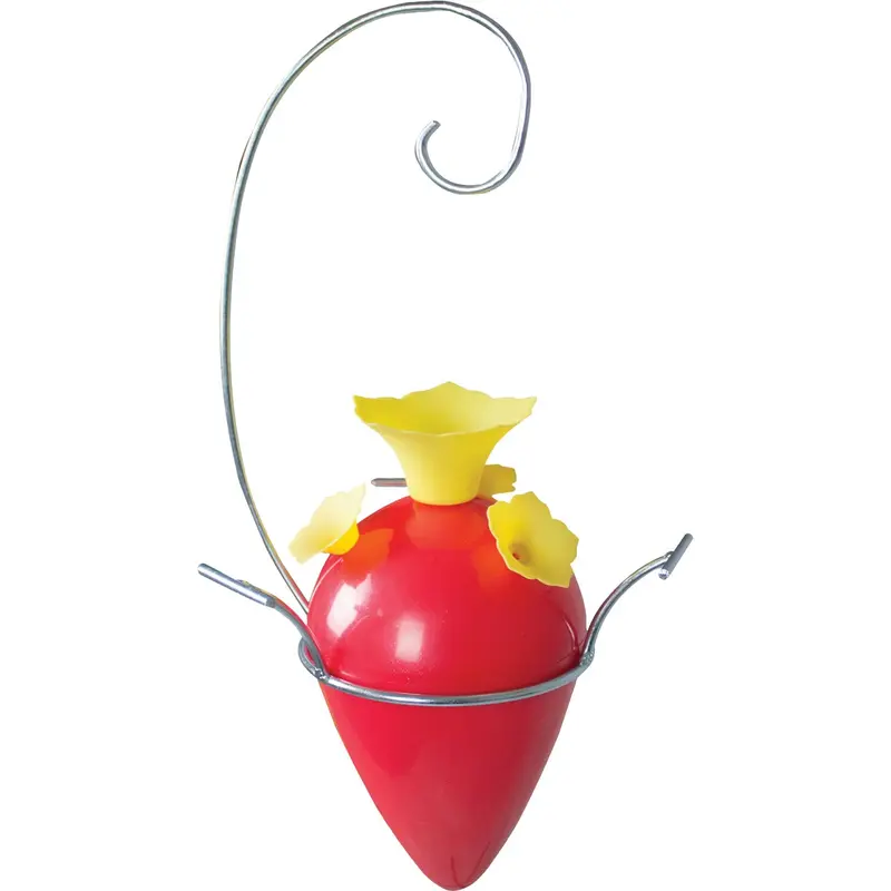 Heath Hummingbird Feeder – 6-Ounce Garden Party Plastic Design 1