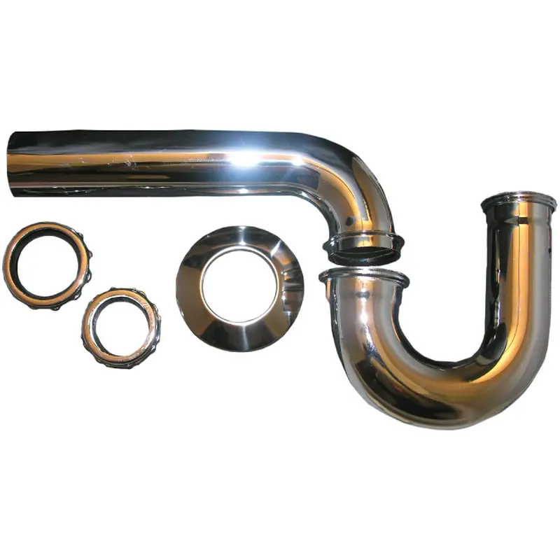 Lasco Chrome-Plated P-Trap – 1-1/2-Inch X 1-1/4-Inch Fitting 1