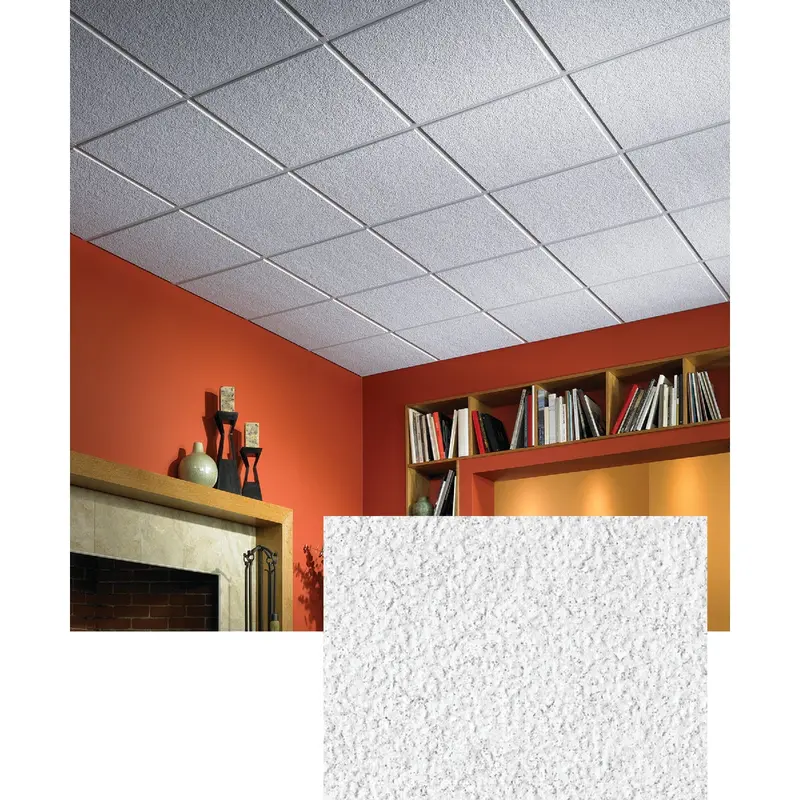Luna Climaplus Suspended Ceiling Tile – 2' X 2', White Mineral Fiber, 12-Pack 1
