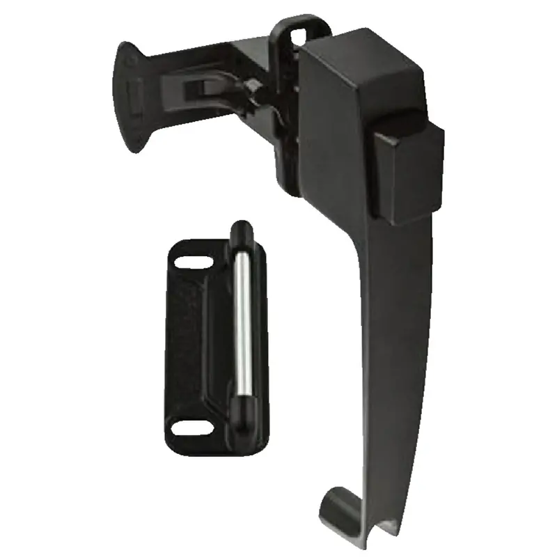 National Hardware Push Button Latch – Black, 1-1/2" Hole Center Spacing 1