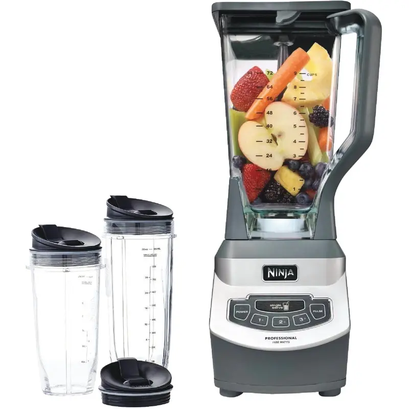 Ninja Professional Blender – 72-Ounce Capacity With Nutri Ninja Cups 1