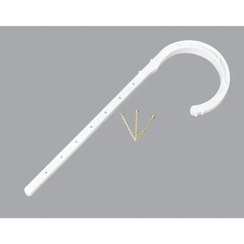 Oatey Abs J-Hook Pipe Hanger – 1-1/2" × 7-1/2", Pack Of 4 For Secure Plumbing Support 1