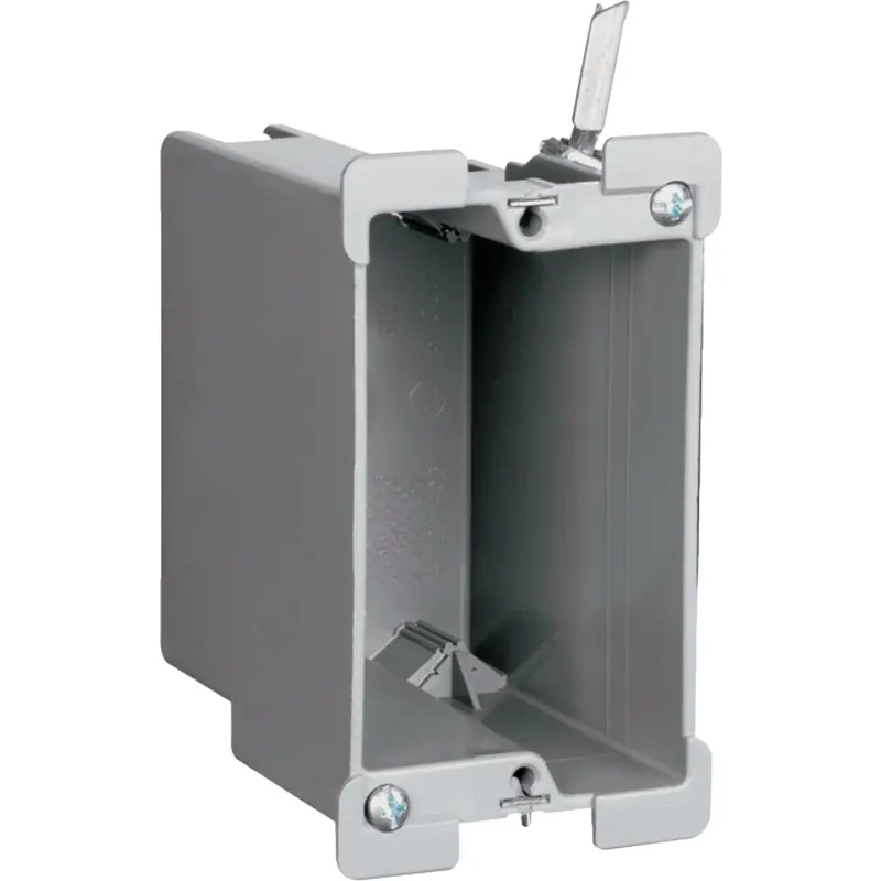 Pass & Seymour 1-Gang Thermoplastic Electrical Box With Quick-Click Mounting System 1
