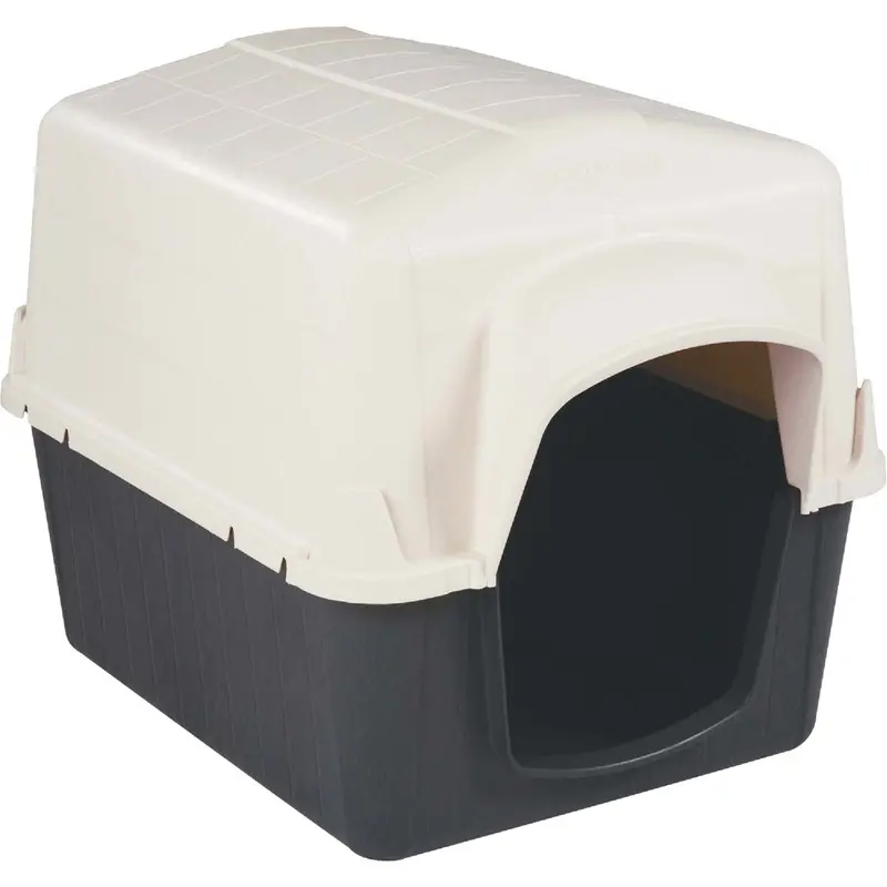 Petmate Petbarn Iii Medium Dog House – Almond & Cocoa Finish For Dogs 25–50 Lbs 1