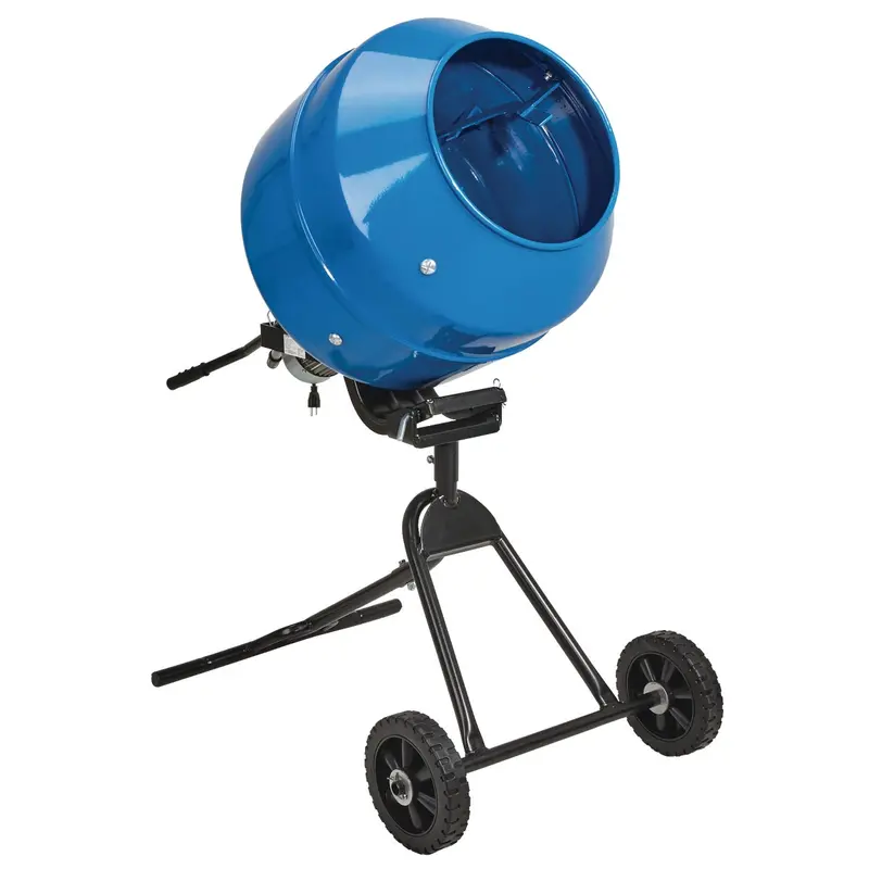 Project Pro 5.0 Cubic Foot Portable Cement Mixer – Heavy-Duty Drum 1