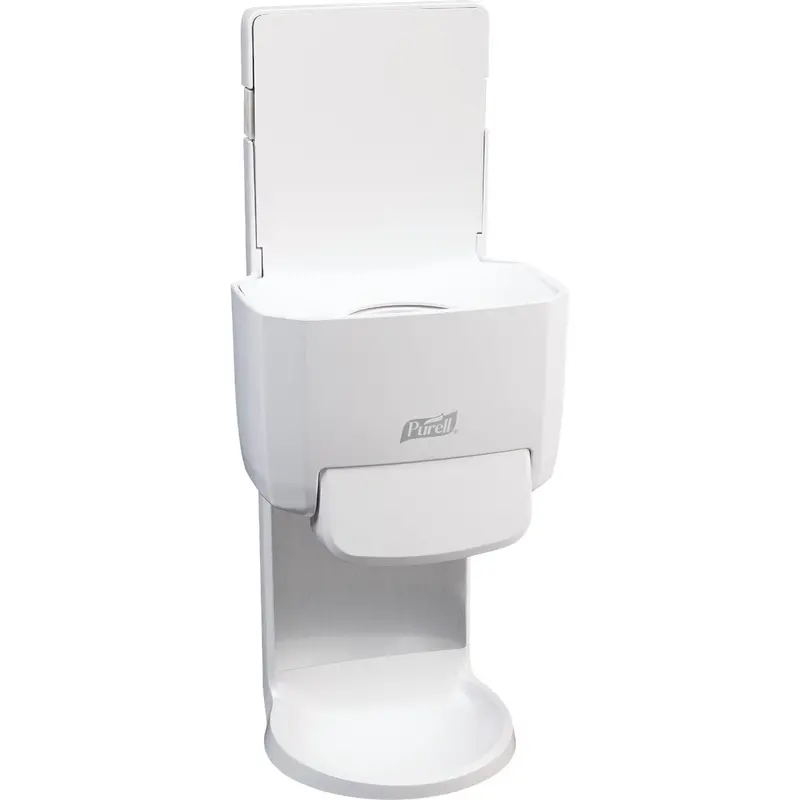 Purell Es4 Push-Style Wall-Mount Hand Sanitizer Dispenser (1200 Ml, White Finish) 1
