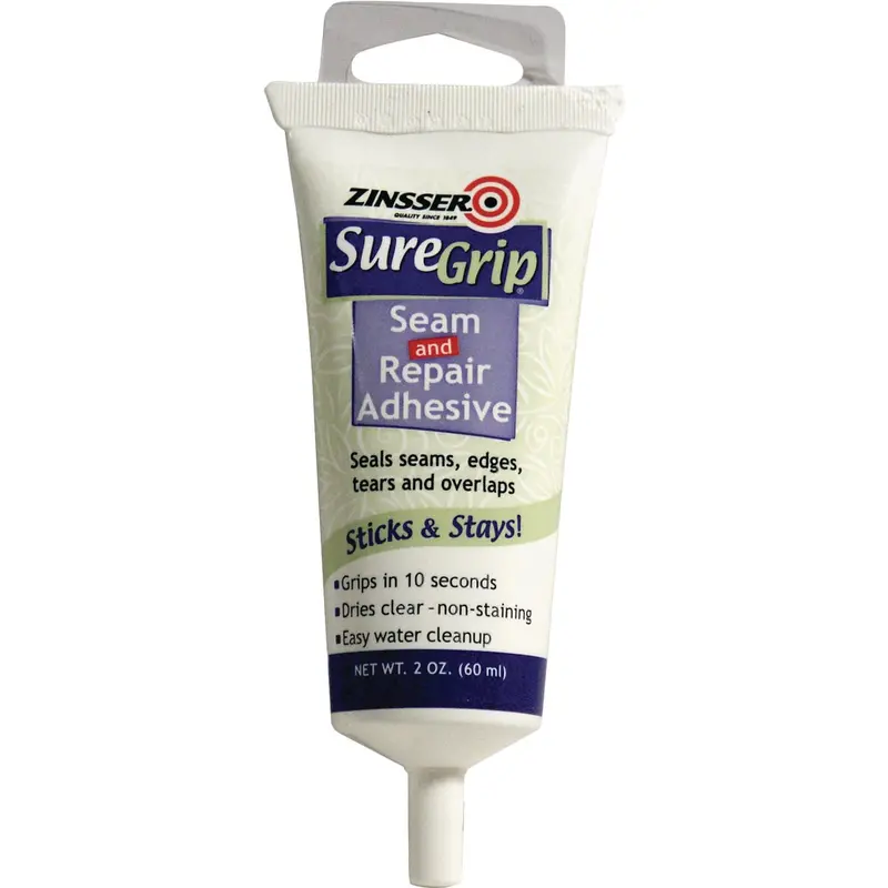 Shurgrip Wallpaper Seam Adhesive – 2-Ounce Tube For Wallcovering Repairs 1