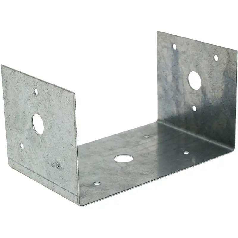 Simpson Strong-Tie Galvanized Post Cap & Base – 4" X 6", 18-Gauge Bc Series 1