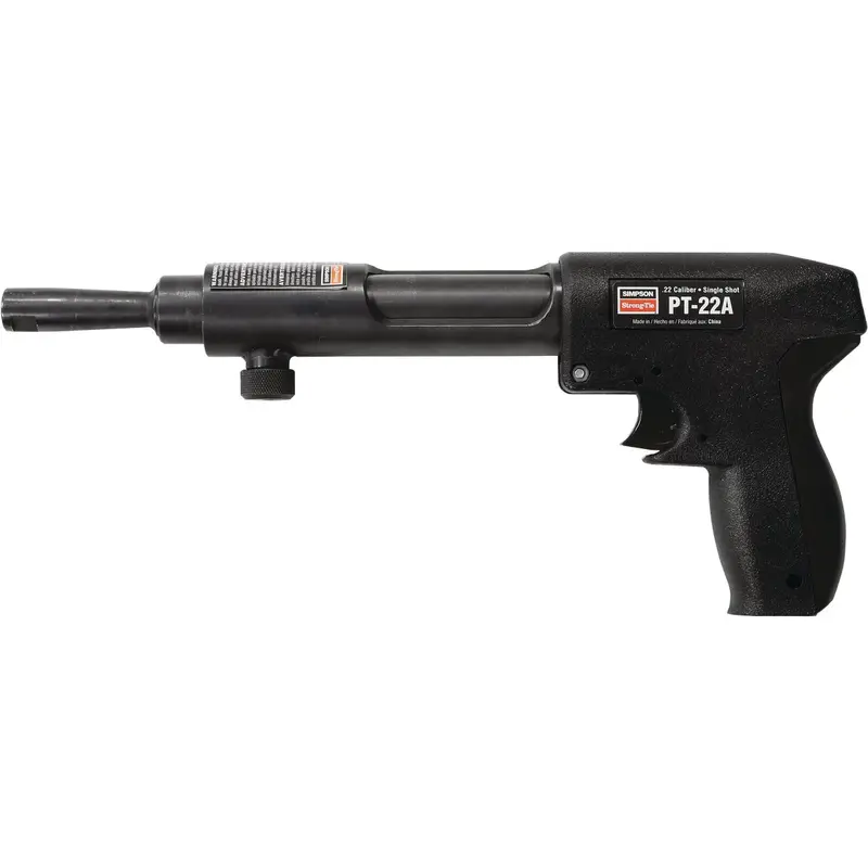 Simpson Strong-Tie Powder-Actuated Tool – .22 Caliber Single-Shot Hammer 1