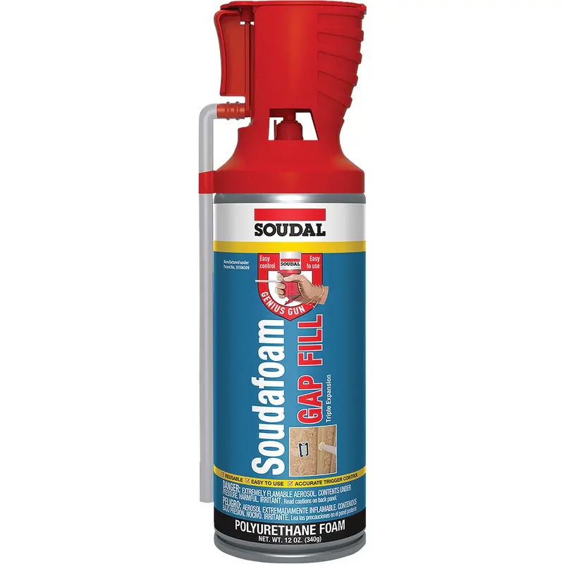 Soudafoam Triple Expansion Gap-Fill Foam Sealant – 12-Ounce Can 1