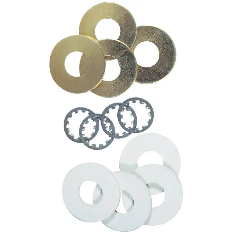 Westinghouse Brass-Plated Lamp Washers – 1/8" Ip, 12-Piece Set 1