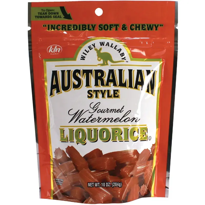 Wiley Wallaby Watermelon Licorice Candy – 10 Oz Chewy Fruit-Flavored Treat 1